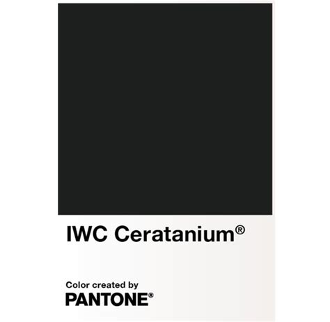 iwc doppelchronograph ceratanium|iwc ceratanium color chart.